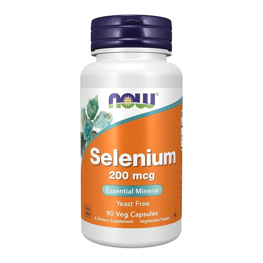 Now Foods Selenium 200 mcg 90 köögiviljakapslit