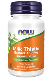 NOW Foods Silymarin with Turmeric 150mg 60vcaps