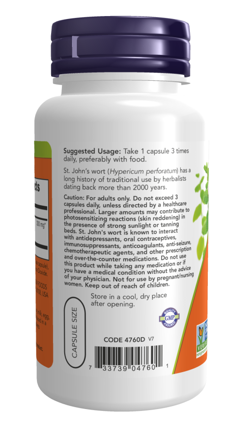 NOW Foods naistepuna - 300 mg - 100 vcaps