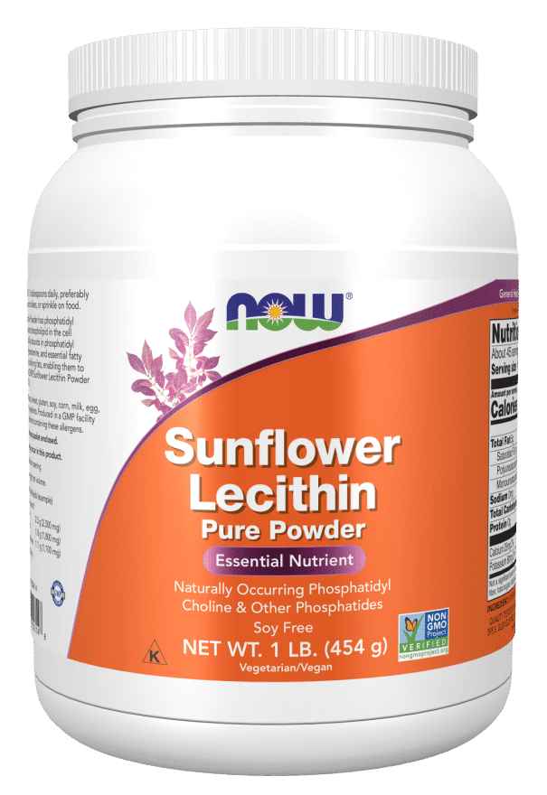 NOW Foods Sunflower Lecithin Pure Powder 454g price
