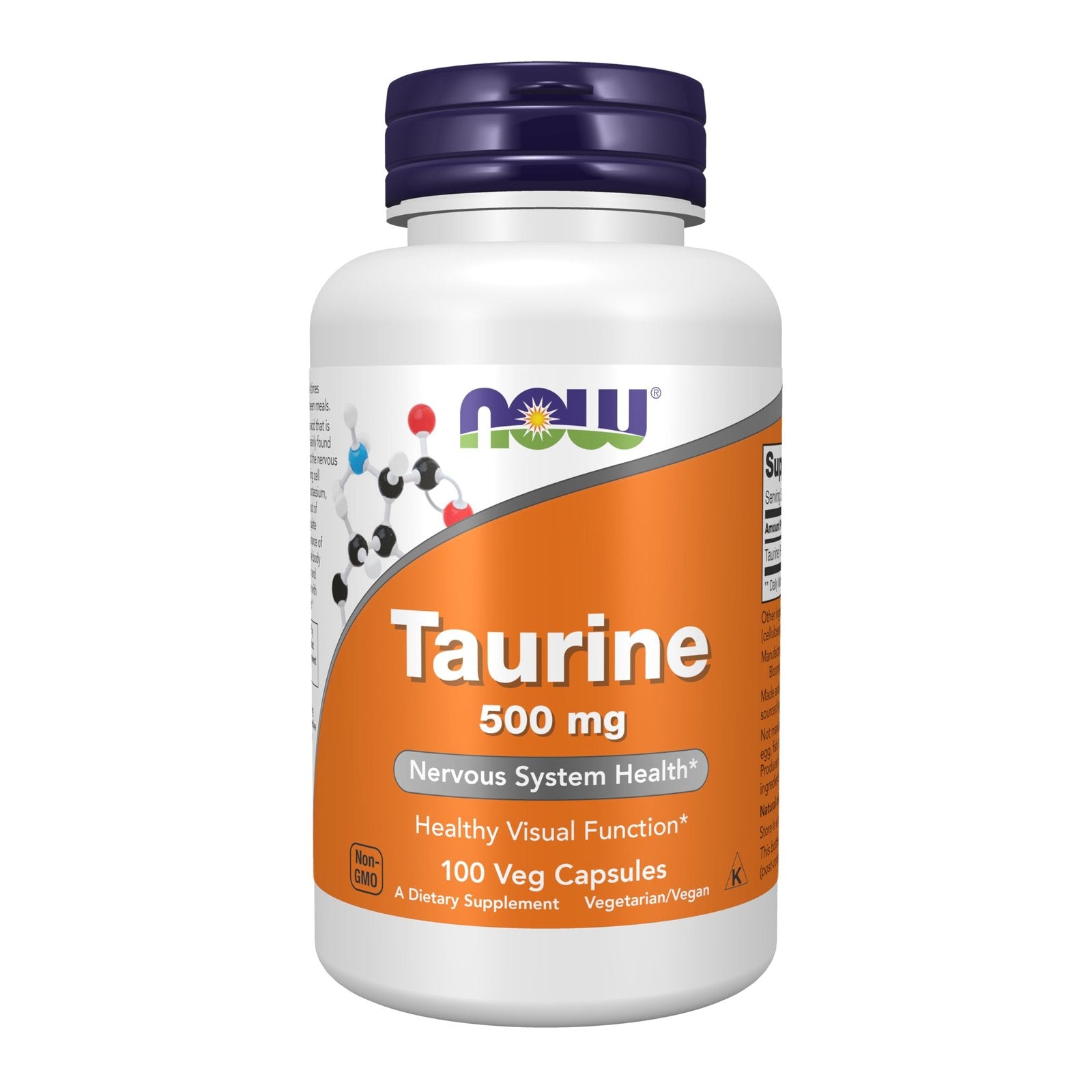 Nüüd Foods Taurine 500 mg Veg Kapslite hind