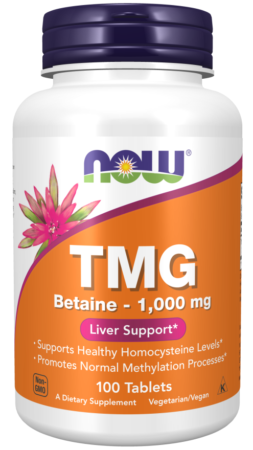 NOW Foods TMG (trimetüülglütsiin), 1000mg - 100 tab hind