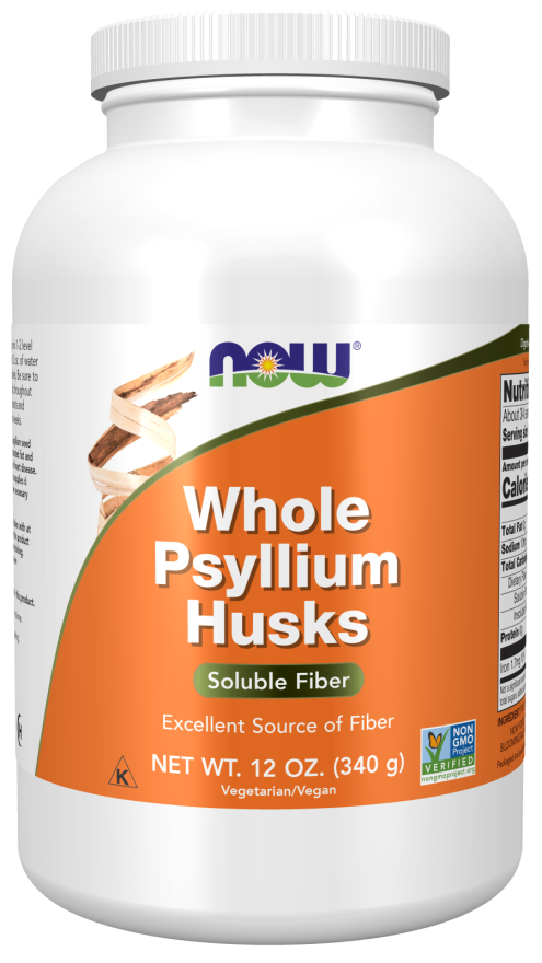 NOW Foods Whole Psyllium Husks, Powder - 340 grams price