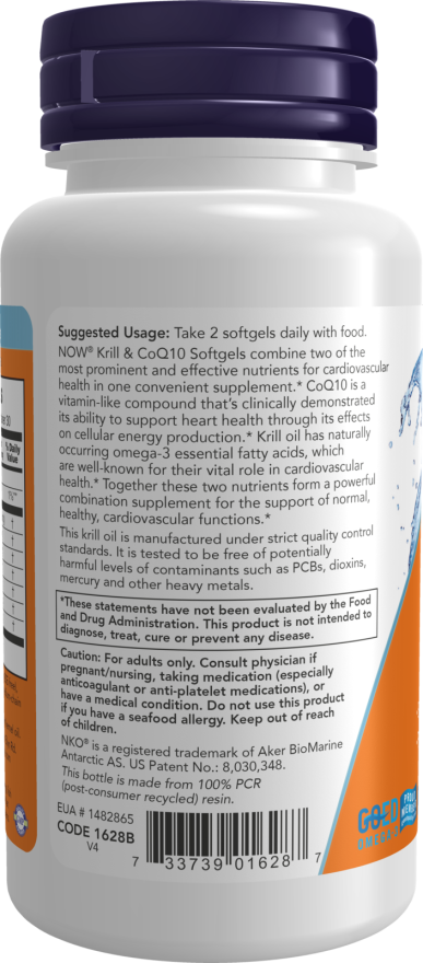 Using NOW Krill & CoQ10 60 Softgels