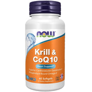 NOW Krill & CoQ10 60 softgels price