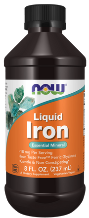 NOW Liquid Iron 237ml - 18mg price