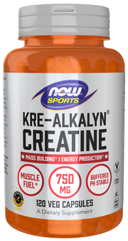 NOW Sports Kre-Alkalyn Creatine 750mg 120 veg caps hind