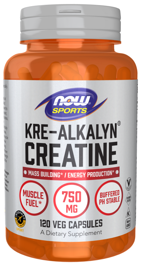 NOW Sports Kre-Alkalyn Creatine 750mg 120 veg caps hind