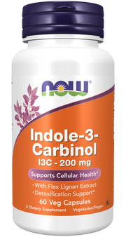 Now Foods Indool-3-Karbinool (I3C) 200 mg 60 Veg Kapslite hind