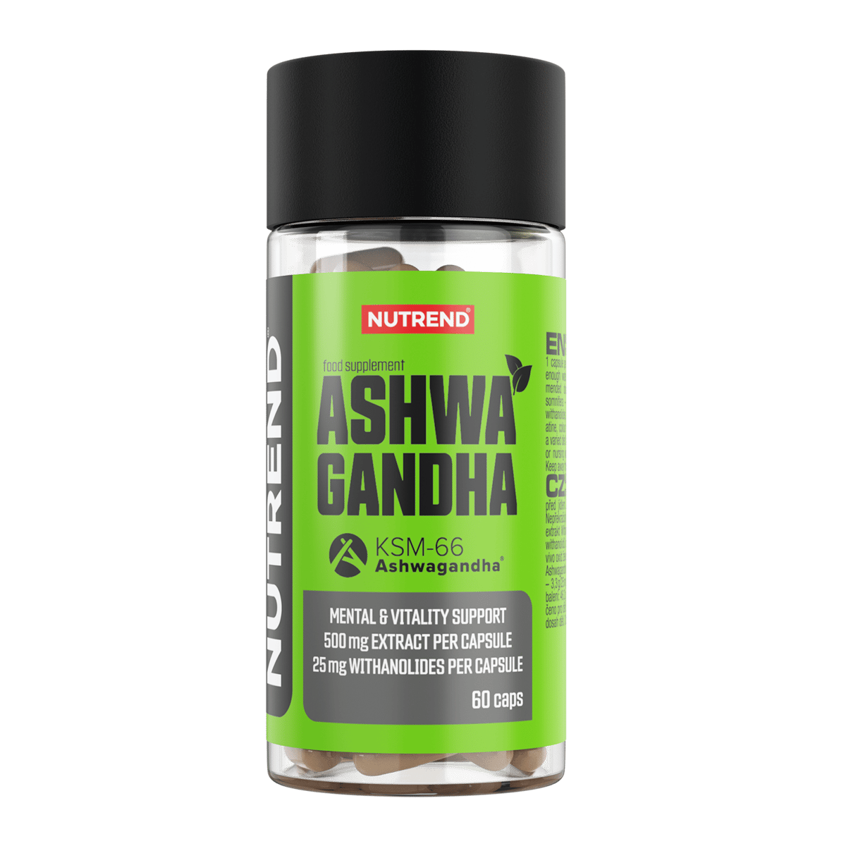 Nutrend Ashwagandha 60 kapsli hind