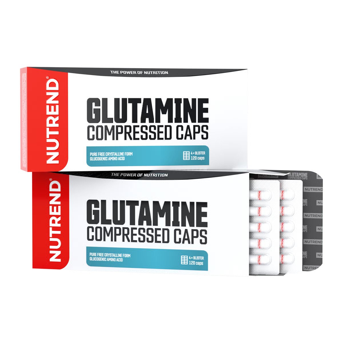 Nutrend Glutamine Compressed Caps - 120 kapsli hind
