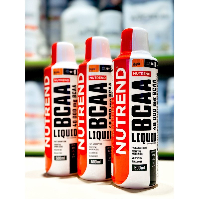 Nutrend® BCAA liquid 500ml banner