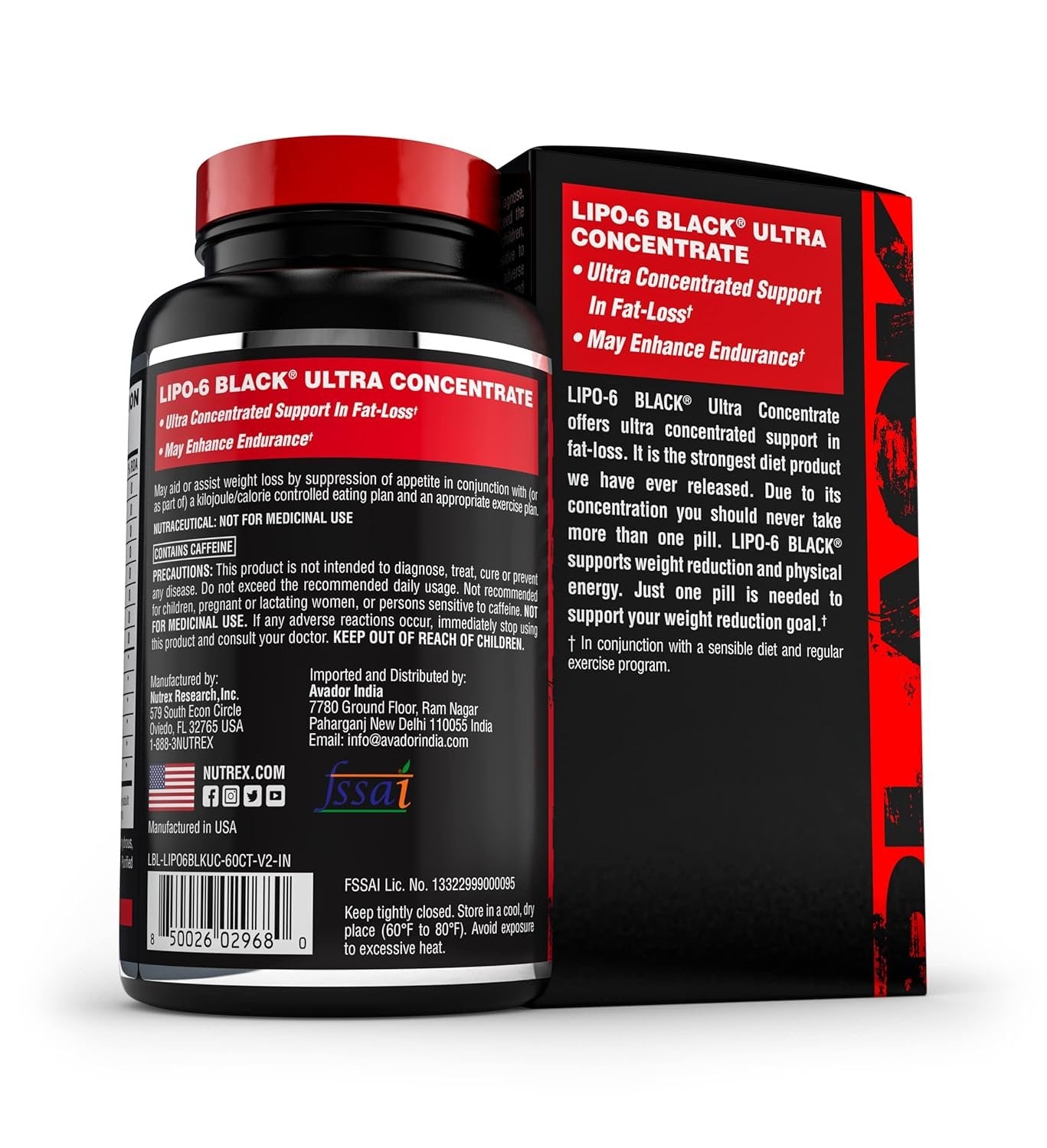 Nutrex Lipo 6 Black Ultra Concentrate 60 caps promotion