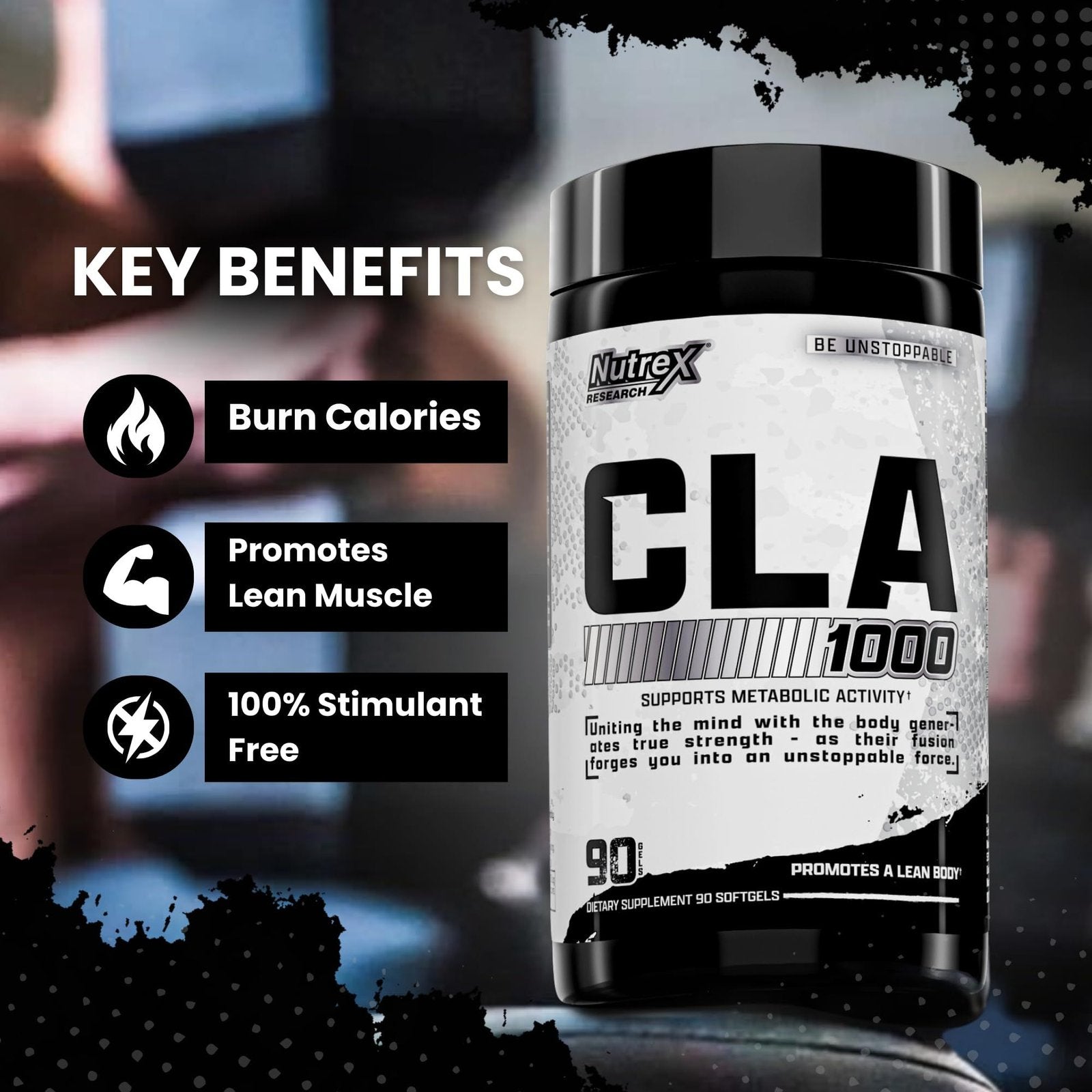 Nutrex Lipo-6 CLA – 90 pehme geeli eelised