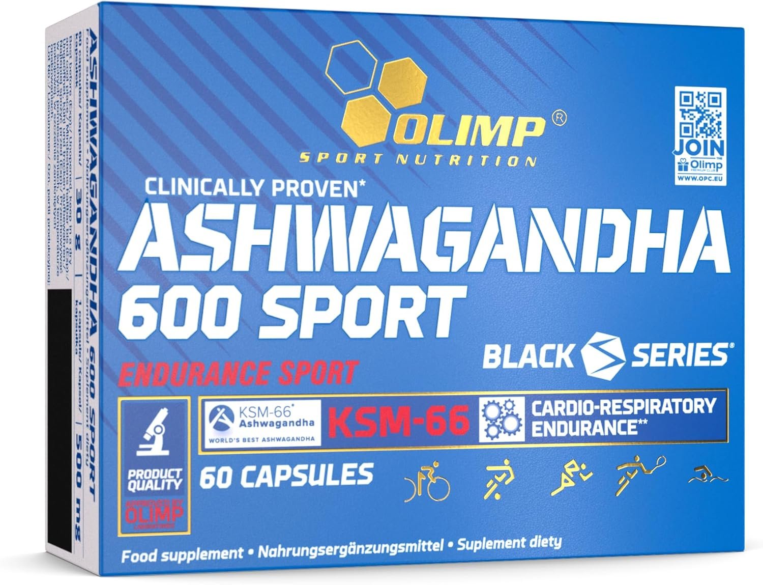 Olimp Ashwagandha 600 Sport KSM-66, 60 caps. the price