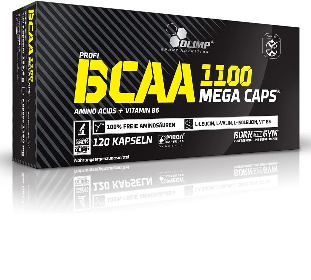 Olimp Nutrition BCAA 1100 Mega Caps hind - 120 kapslit