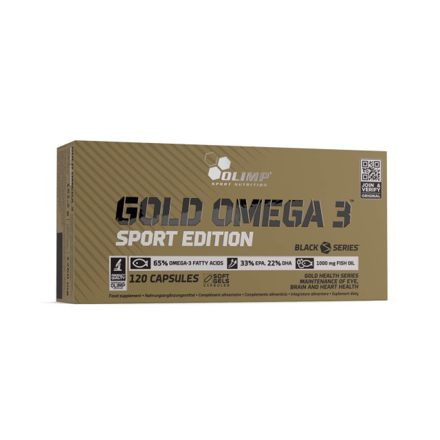 Olimp Nutrition Gold Omega 3, Sport Editioni hind - 120 kapslit