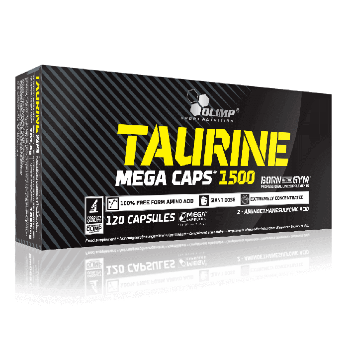 Olimp Taurine Mega Caps 1500 - 120 Caps. the price