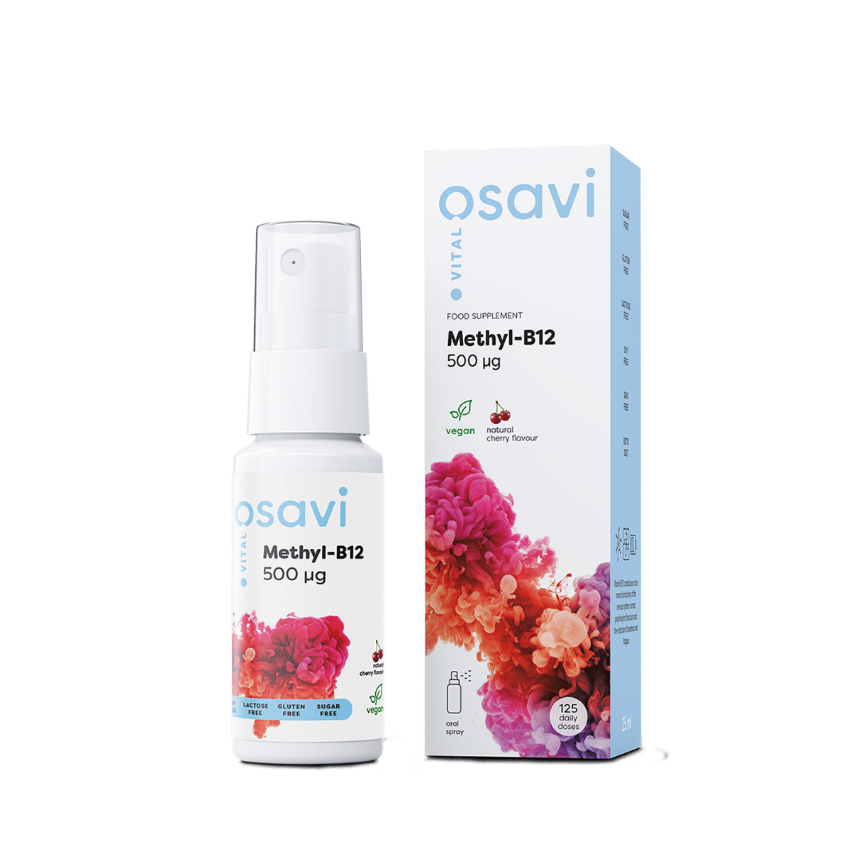 Osavi Methyl-B12 suusprei 500mcg 25ml - kirss