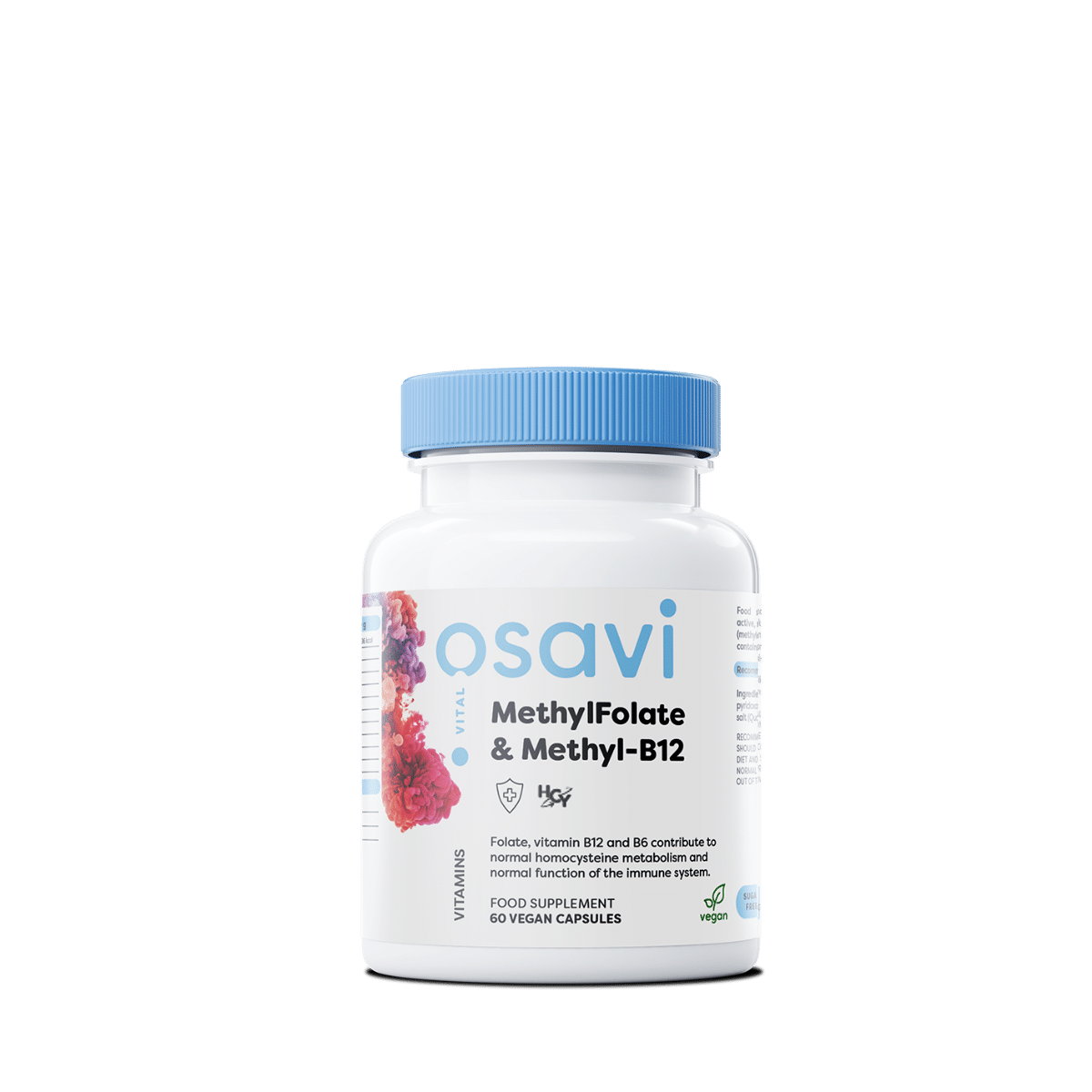 Osavi MetyloFolian Methyl-B12 60 vegan kapslit