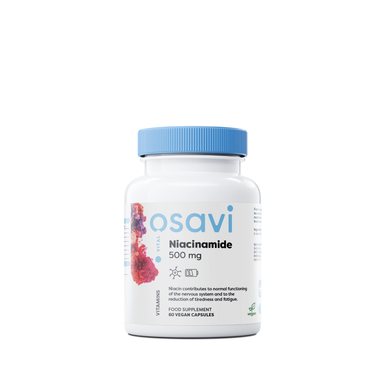 Osavi Niacinamide 500mg vegan capsules