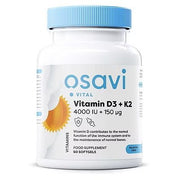 Osavi D3-vitamiin + K2, 4000IU + 150mcg - 60 pehmet geeli