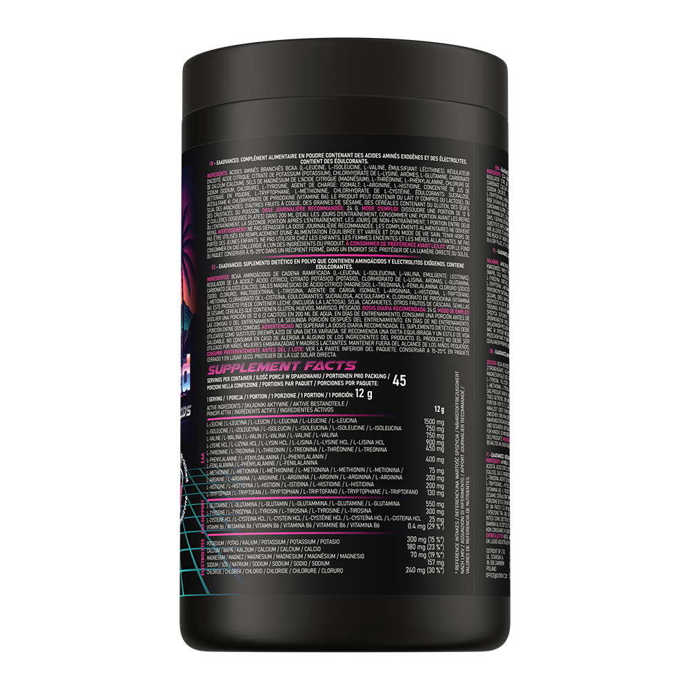 OstroVit EAAdvanced 540 g Miami Vibes koostis