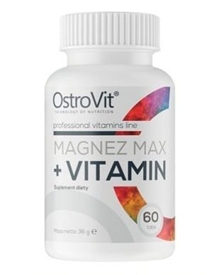 OstroVit-Magnez-MAX-Vitamiinid-60tabs