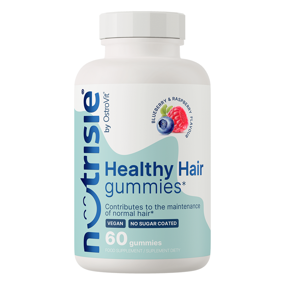 OstroVit NUTRISIE® Healthy Hair Gummies 60 pieces blueberry-raspberry price