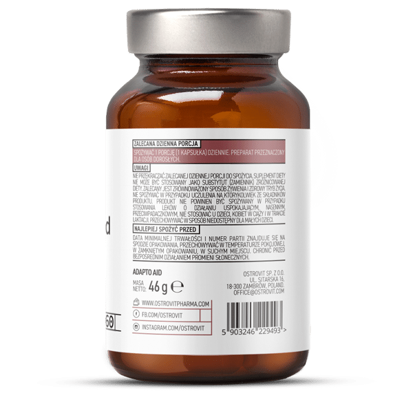 OstroVit Pharma Adapto Aid 60 kapsli koostis