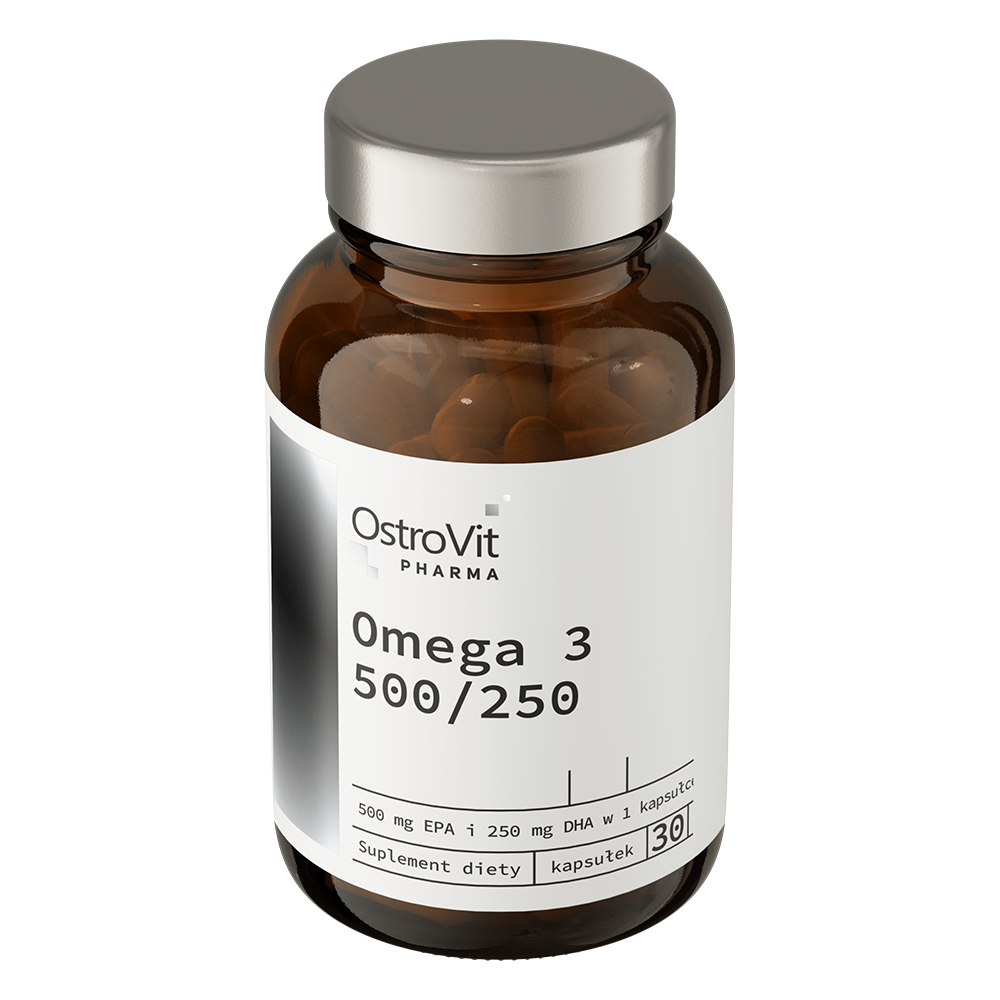 Ostke OstroVit Pharma Omega 3 500 - 250 30 pehmed geelid