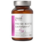 OstroVit Pharma PRO-60 BIOTIC LactoSpore 60 kapsli hind