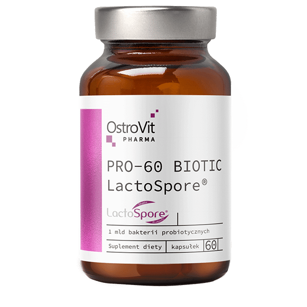OstroVit Pharma PRO-60 BIOTIC LactoSpore 60 kapsli hind