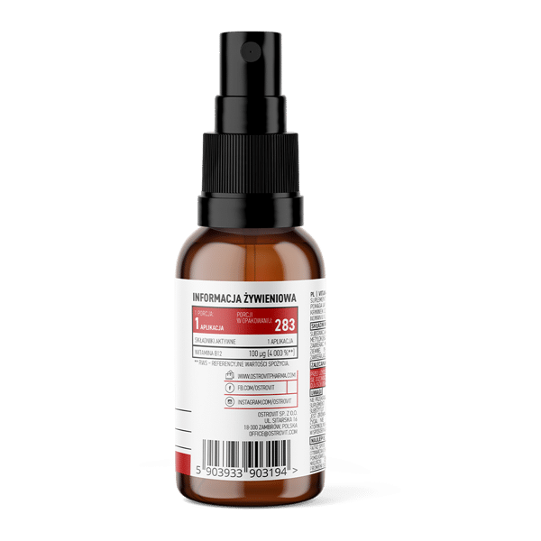 OstroVit-Pharma-Vitamin-B12-Methylocobalamin-spray-30-ml-price-composition