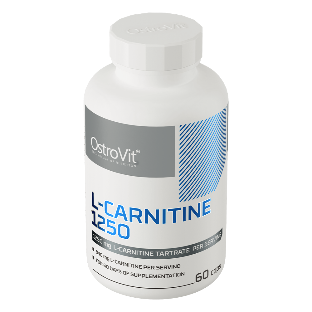 OstroVit Supreme L-Carnitine 1250 mg, 60 kapslit soodsalt