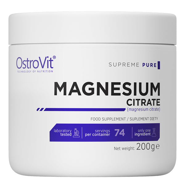 OstroVit Supreme puhas magneesiumtsitraat 200g
