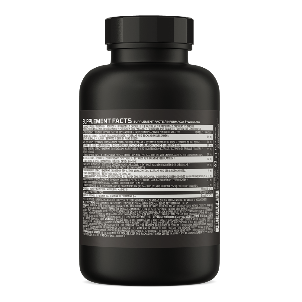 OstroVit Testo Extreme 90 kapsli koostis