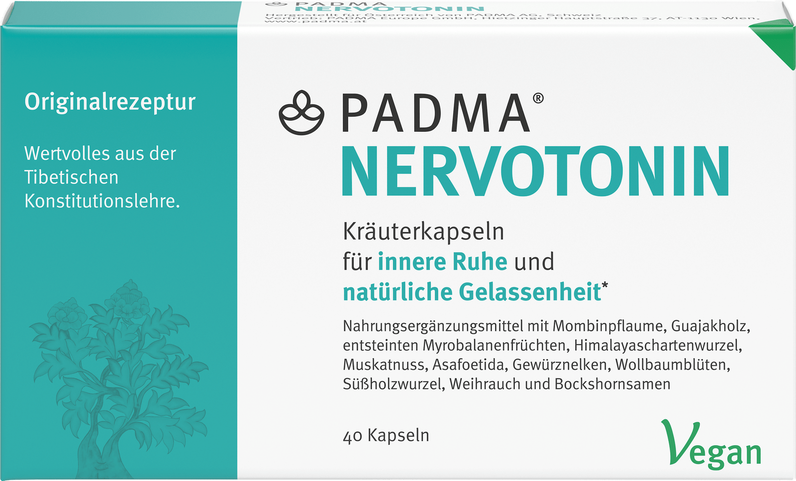 PADMA NERVOTONIN® (40 kapslit) hind