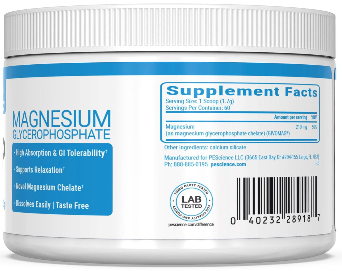 composition of pescience-Mag-GP Magnesium Glycerophosphate Powder