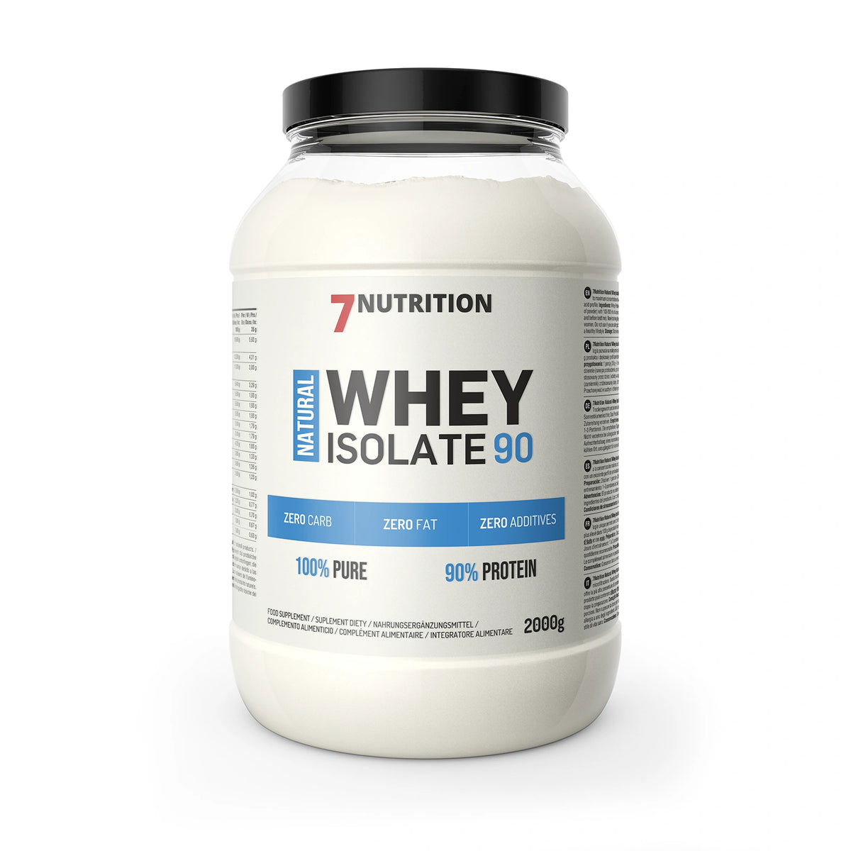 7Nutrition Natural Whey Isolate 90 2000 g