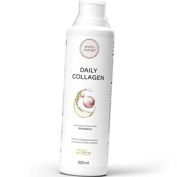 Pretty woman® Daily Collagen 500 ml - Kollageeni ilujook maasikamaitsega hinnapakkumine