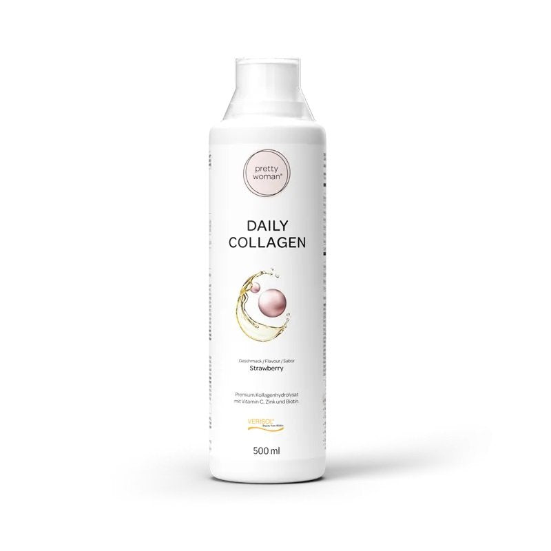 Pretty woman® Daily Collagen 500 ml hind – maasikamaitseline kollageeni ilujook
