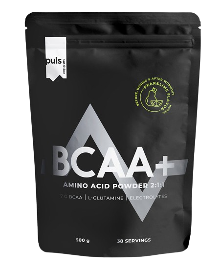 PULS-Nutrition-BCAA-aminohappo jauhma jauhe-pear-lime-500g-removebg-preview