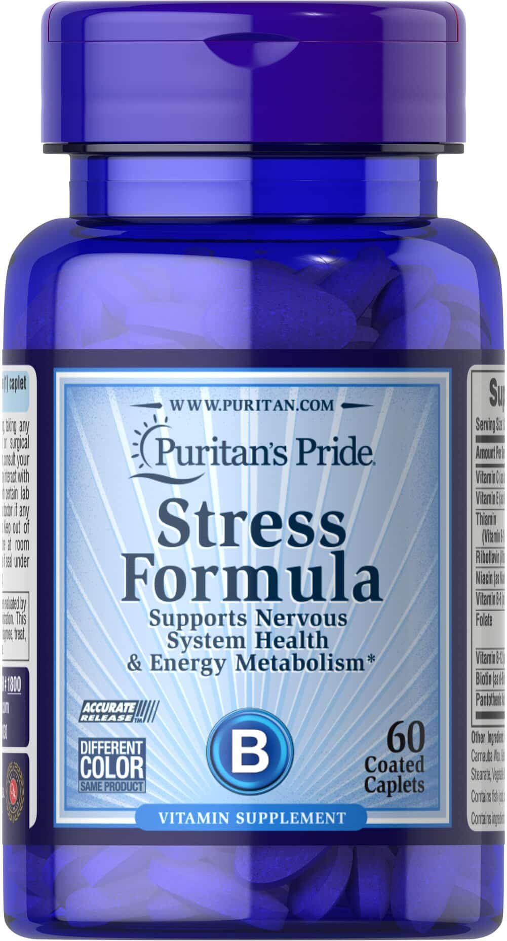 Puritan's Pride Stress Formula – 60 tab. hind