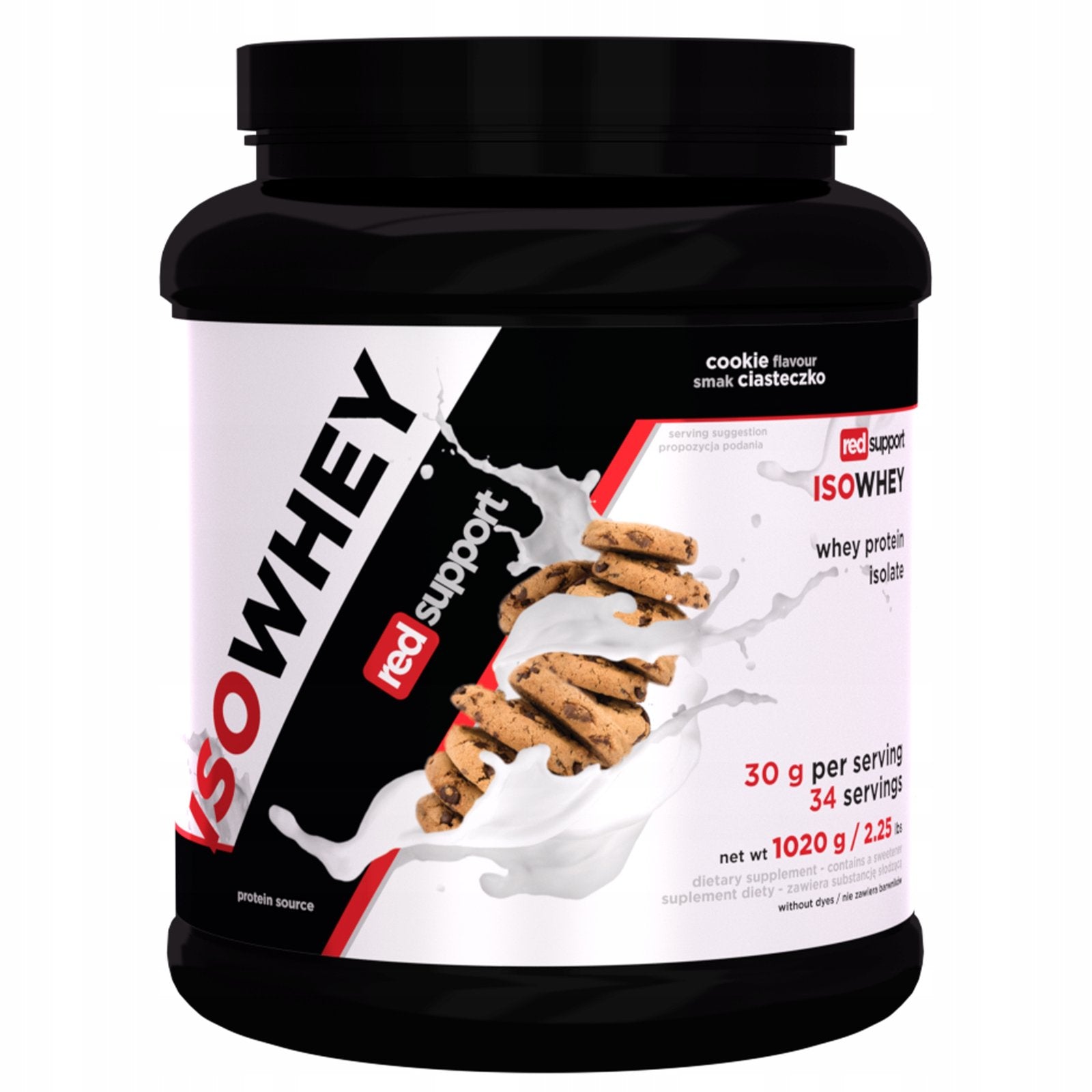 Red-Support-IsoWhey - 1020g hind