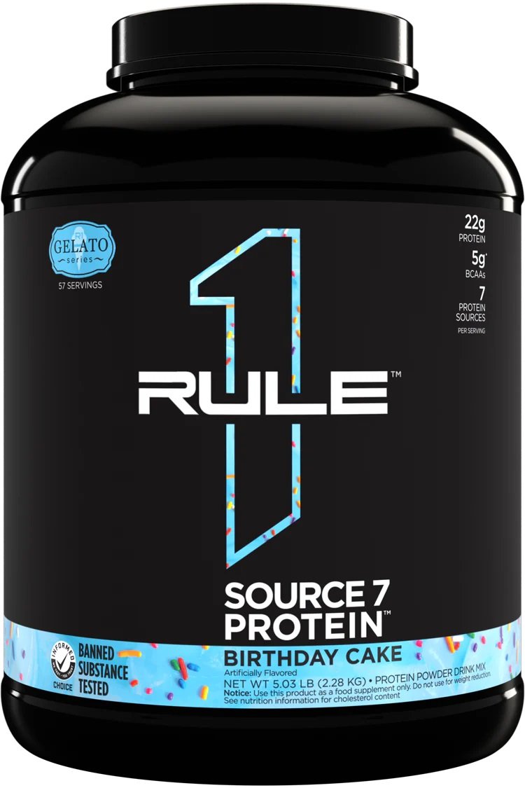 Rule One Source7 Protein – 2280 grammi sünnipäevatort