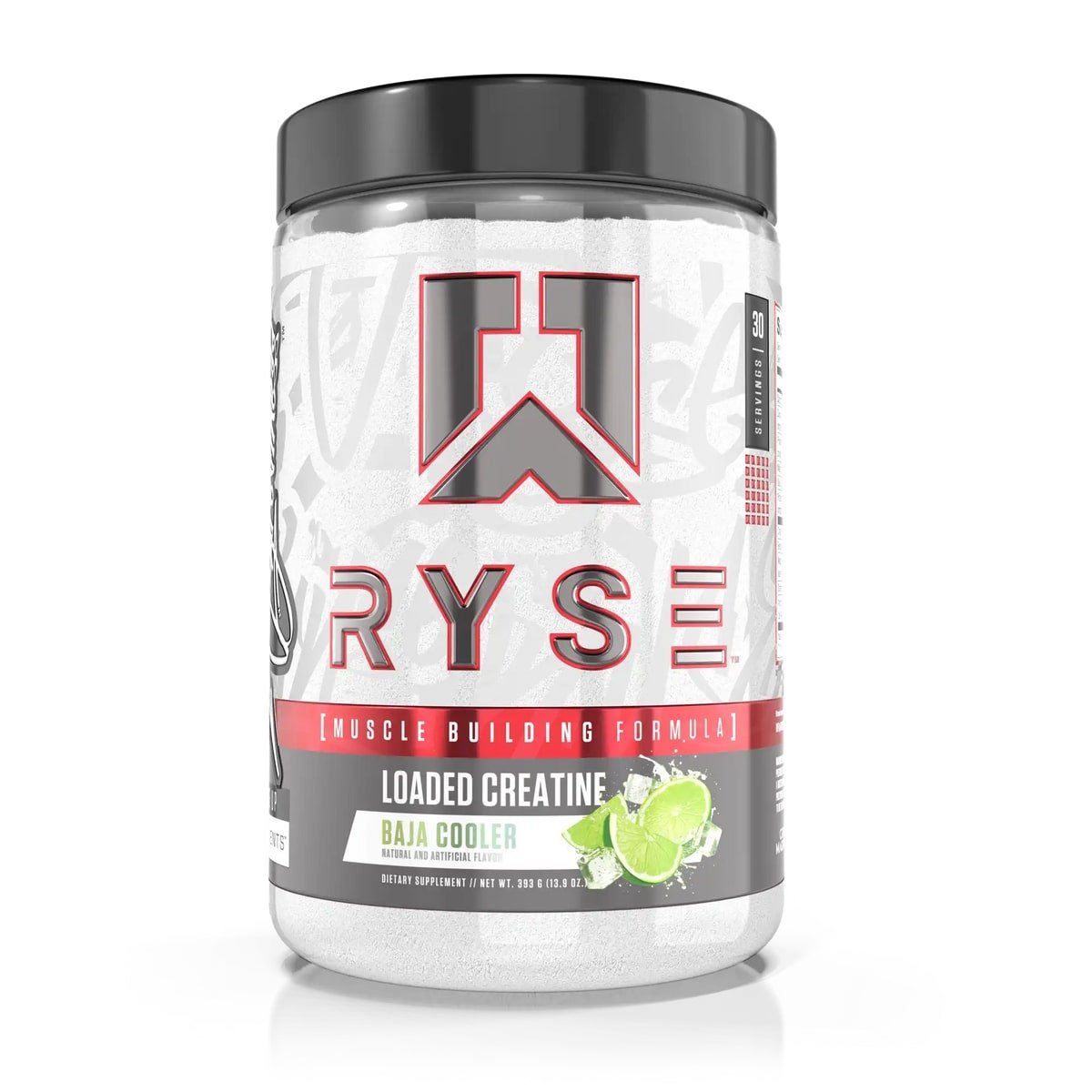 RYSE, laetud kreatiin, elektriline limonaad, 15,3 untsi (435 g) hind
