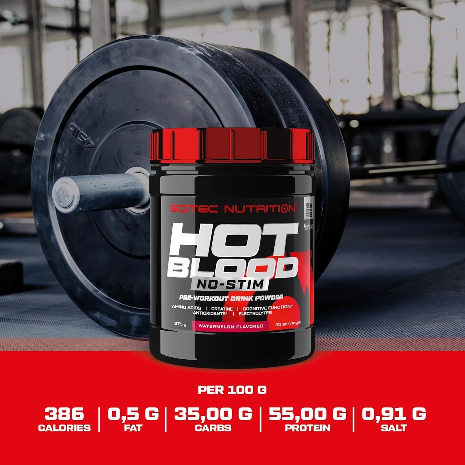 Scitec HOT Blood No-Stim 375g faktid