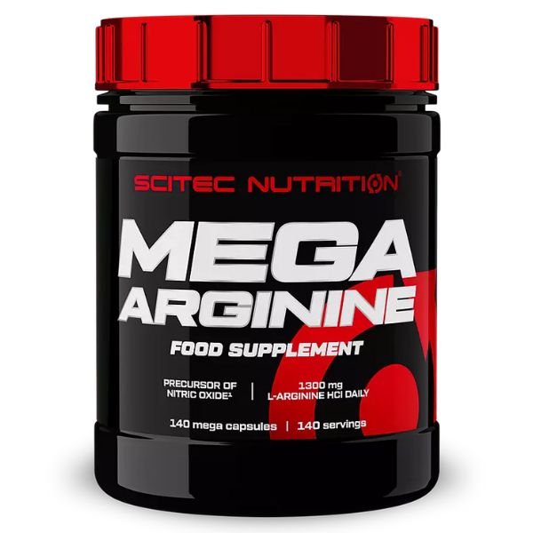 Scitec Mega Arginine 140 caps hind