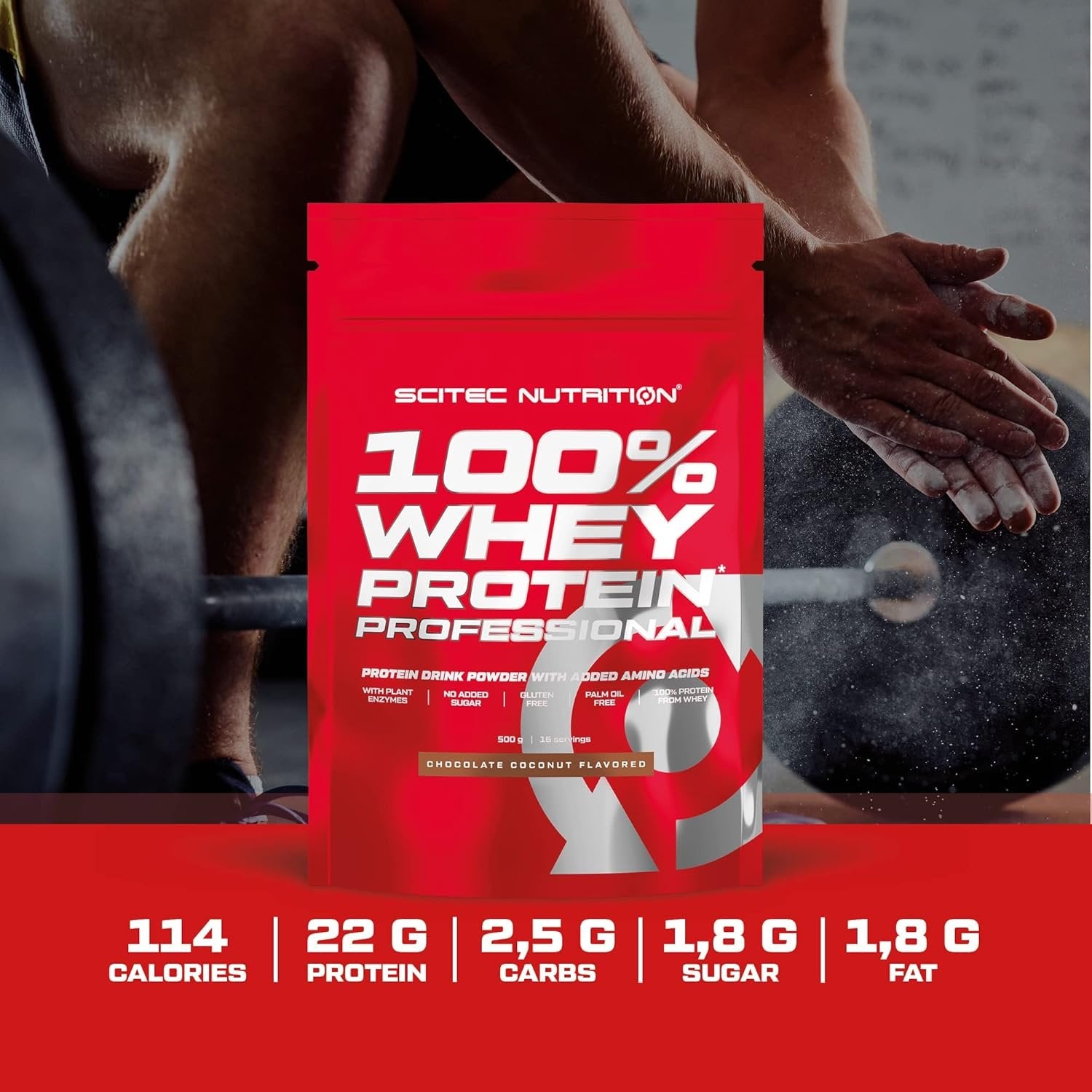Scitec Nutrition 100% Whey Protein Professional 500g kampaania